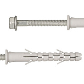Дюбель для сквозного монтажа PNDS F 10х80 с шурупом