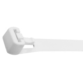 Стяжка многоразовая PRM 300x7.5 белая