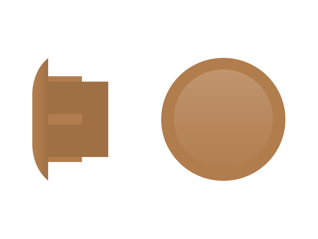 ЗАГЛУШКА D 14мм (8000 шт.)