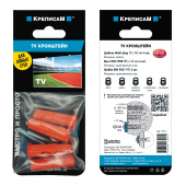 Крепление для телевизионного кронштейна  (4 шт.)