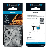 Крепление для гирлянды прозрачное (1 шт.)