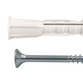 Дюбель универсальный нейлон. PDU N 6 L с шурупом 4,0х60