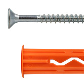 Дюбель Multi универсальный 10x40 с шурупом 5x50