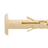 Дюбель нейлоновый с широким бортиком PND F 6x40