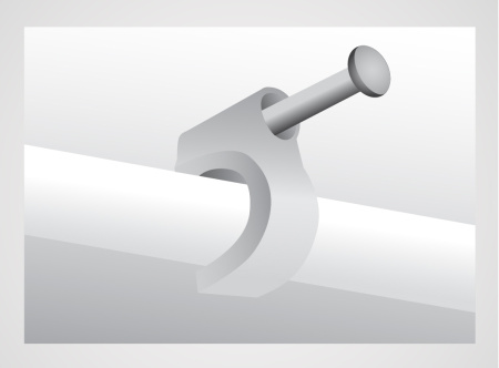 Скоба крепежная для кабеля PSC 5-7 ЕВРОПАРТНЕР