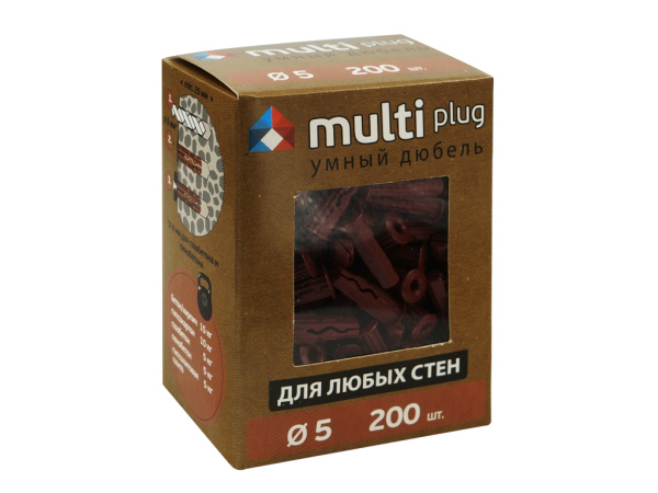 Дюбель Multi универсальный 5x20 (200 шт.)
