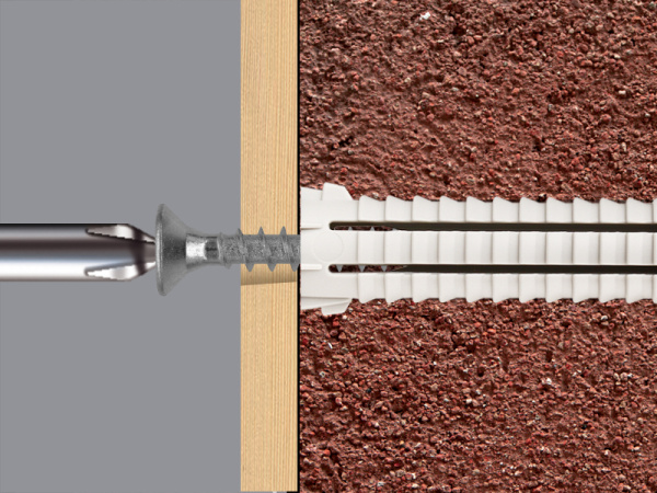 Шуруп универсальный с потайной головкой ZN 3,5x30