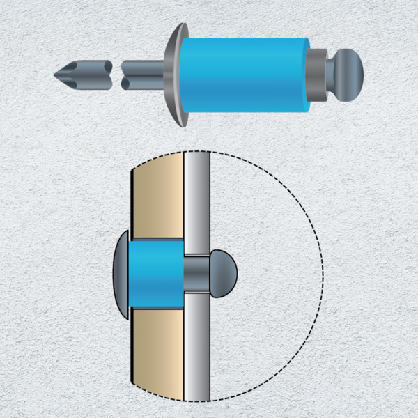 Втулка ограничительная для заклепки
