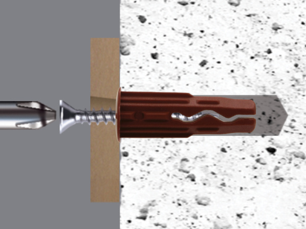 Шуруп универсальный с потайной головкой ZN 3x30