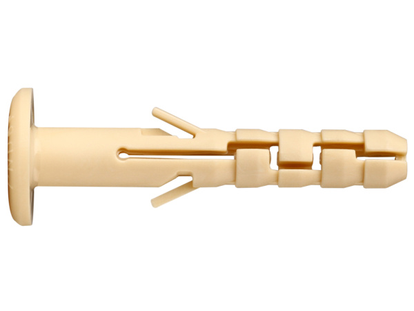 Дюбель нейлоновый с широким бортиком PND F 6x40 (100 шт.)