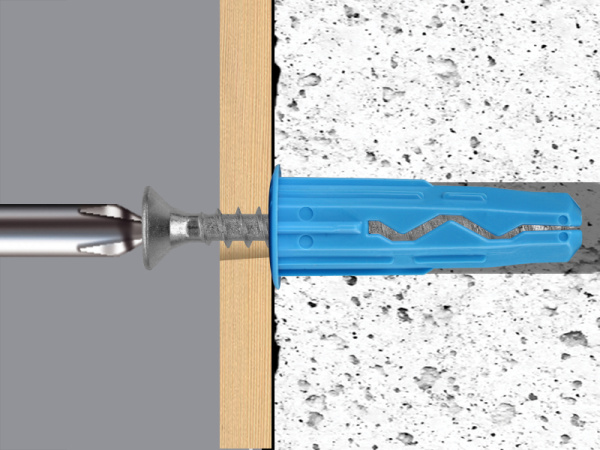 Шуруп универсальный с потайной головкой ZN 4x40