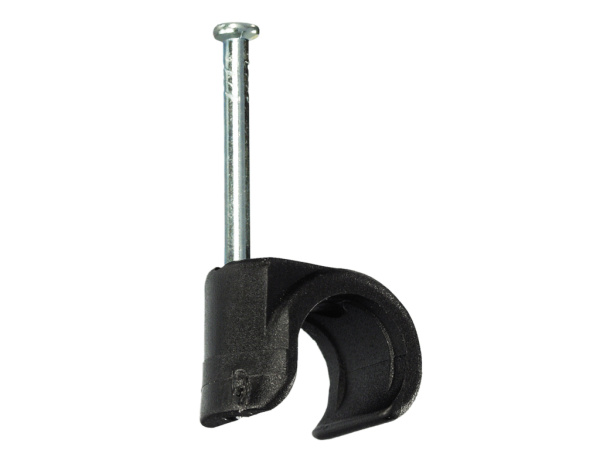 Скоба крепежная PSC 7-10 черная (100 шт.)