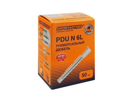Дюбель универсальный нейлон. PDU N 6 L  (50 шт.)