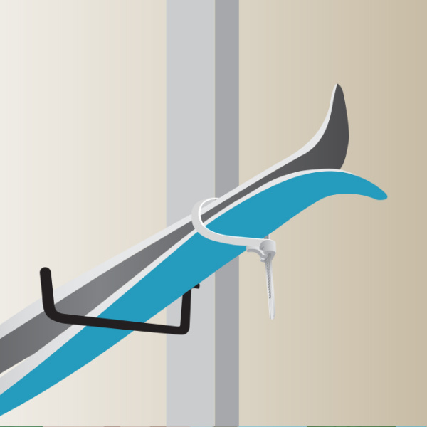 Стяжка многоразовая PRM 200x7.5 оранжевая